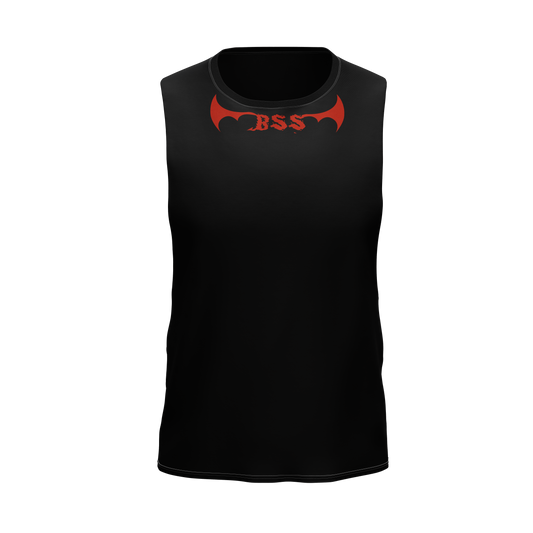 D edition Sleeveless black T-shirt